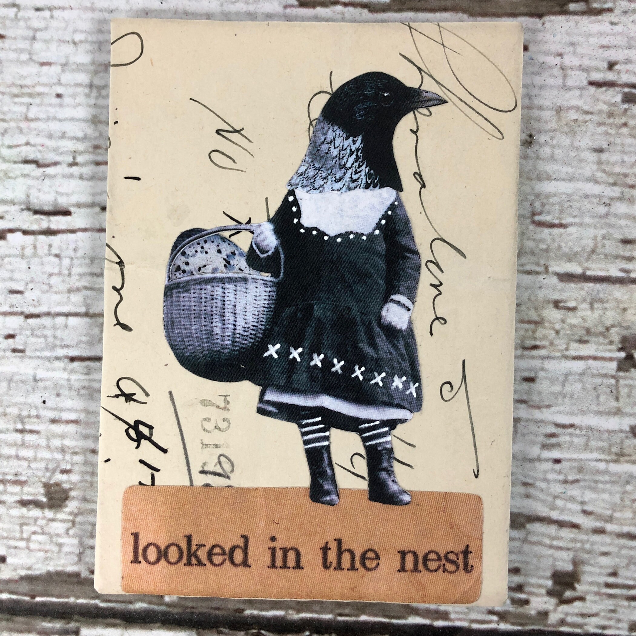 Vintage Mini Flash Cards Flashcards Printable Design Collage Sheet ATC ...