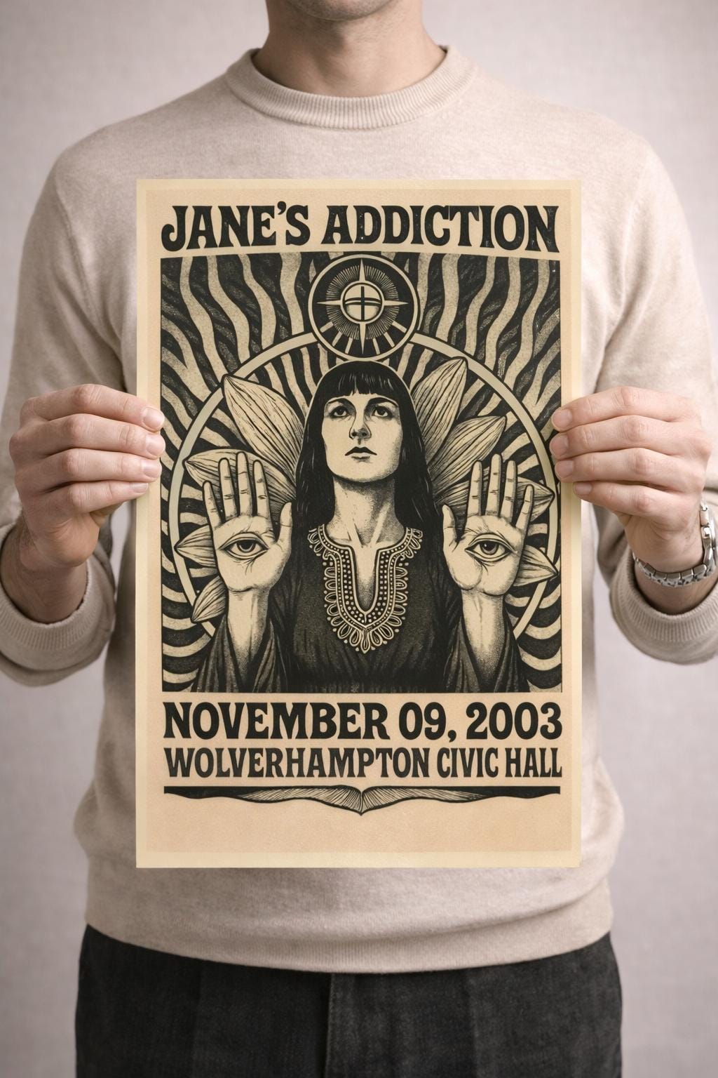 JANE'S ADDICTION / 特大ポスター jane-s-addiction-poster-leviathan
