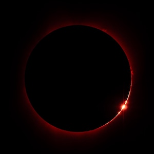 2017 Total Solar Eclipse, Diamond Ring Effect