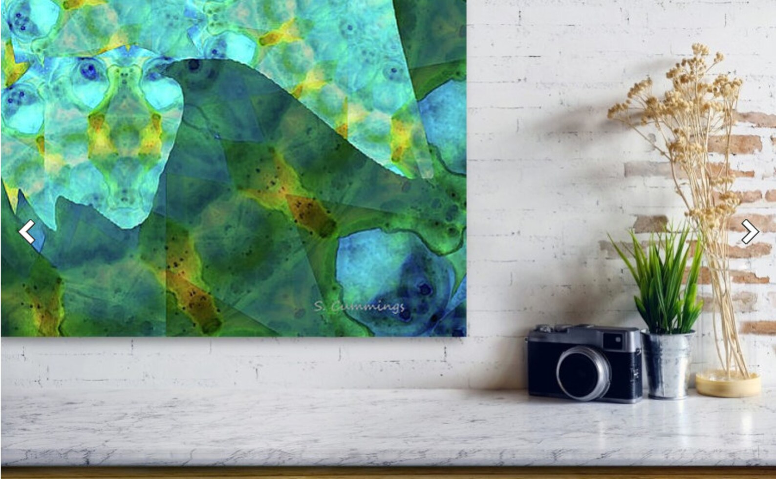 Colorful Nautical Beach Fish Art PRINT From Painting Beachy Etsy