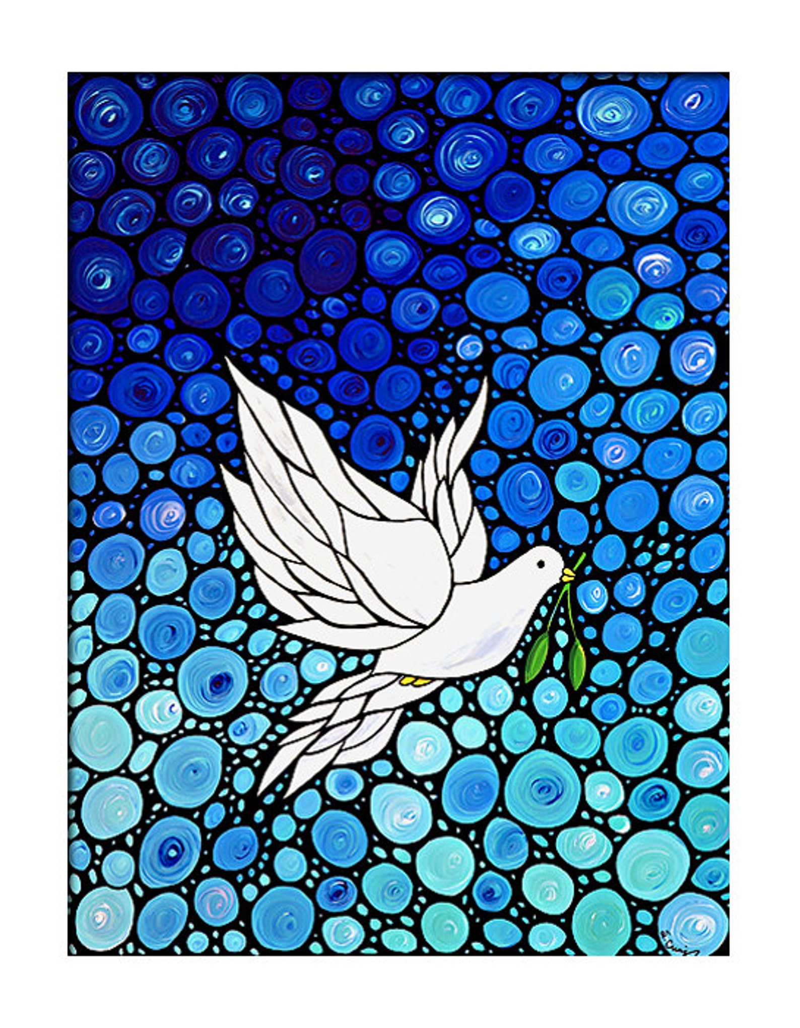 dove-art-print-from-painting-flowers-blue-peaceful-doves-white-canvas