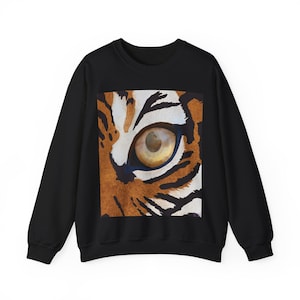 Tiger Eye Unisex Crewneck Sweatshirt