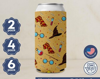 Lion Design Slim Can Holder | Red House Pride, Fantasy Fans