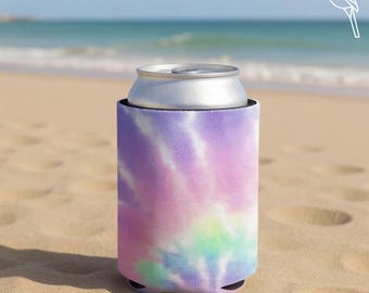 Tie Dye Can Coolie | Neoprene Beer Sleeve, Drink Holder