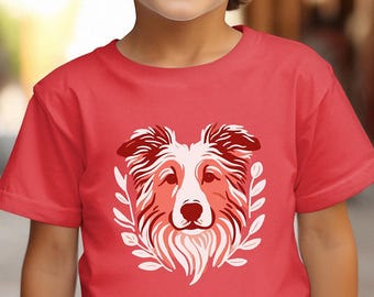 Sheltie Dog Shirt – Animal Lover T-Shirt with Pet Art