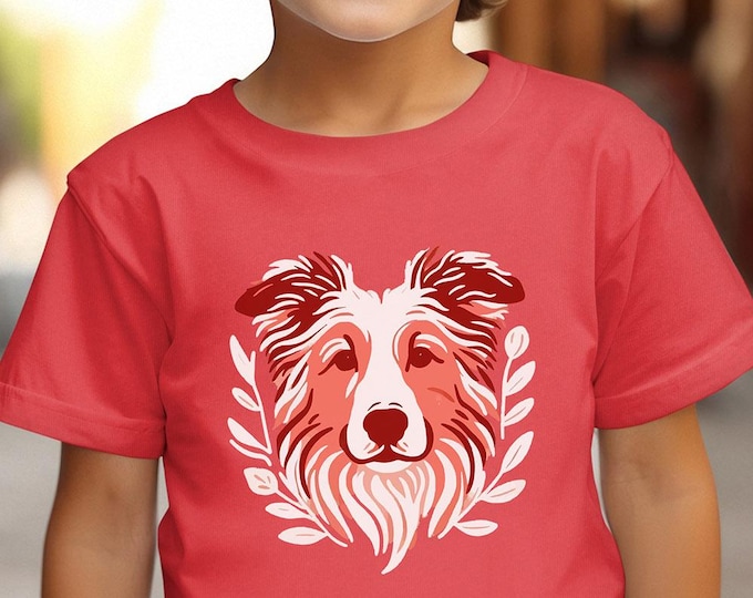 Sheltie Dog Shirt – Animal Lover T-Shirt with Pet Art