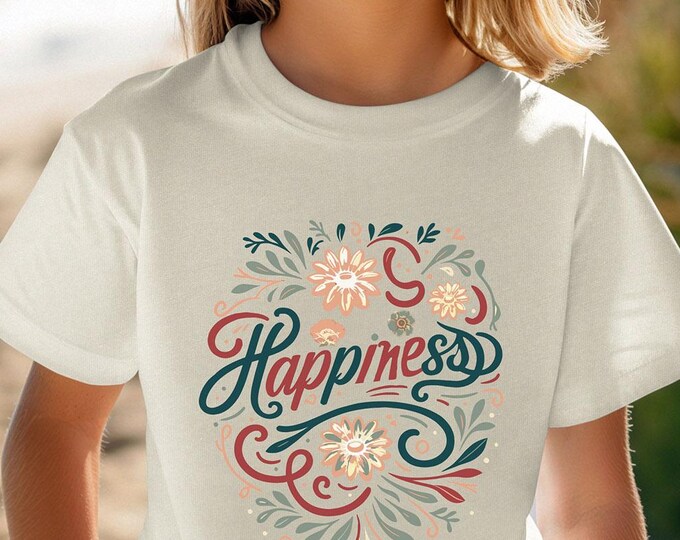 Groovy Daisy Shirt – Retro Flower Graphic Tee with Positive Quote