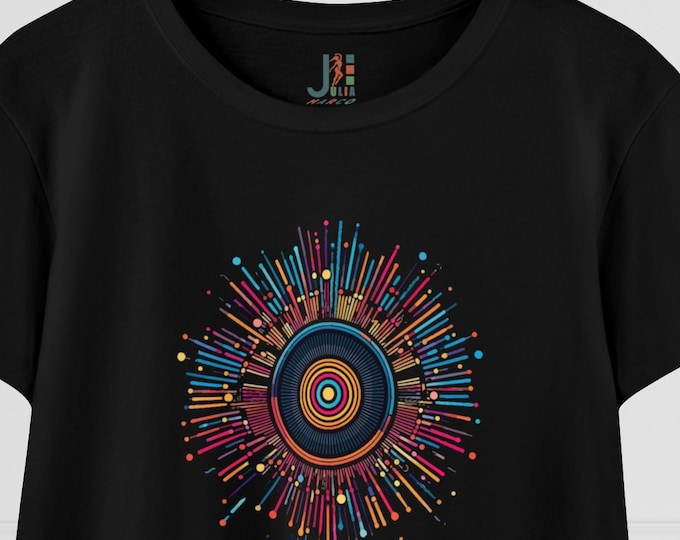 Kaleidoscope Mandala T-Shirt – Colorful Geometric Graphic Tee