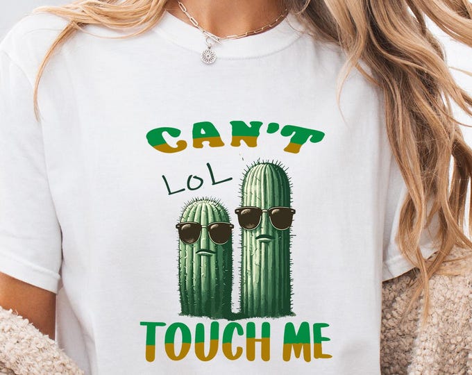 Funny Cactus T-Shirt – Desert Graphic Shirt for Women