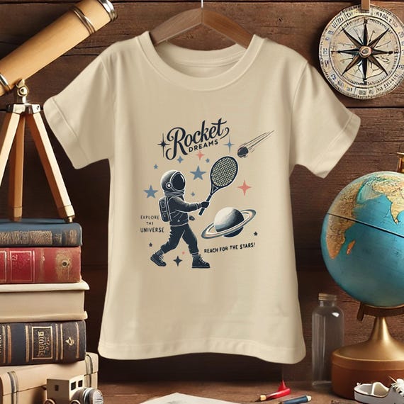 Kids Astronaut T-Shirt – Space Explorer Graphic Tee