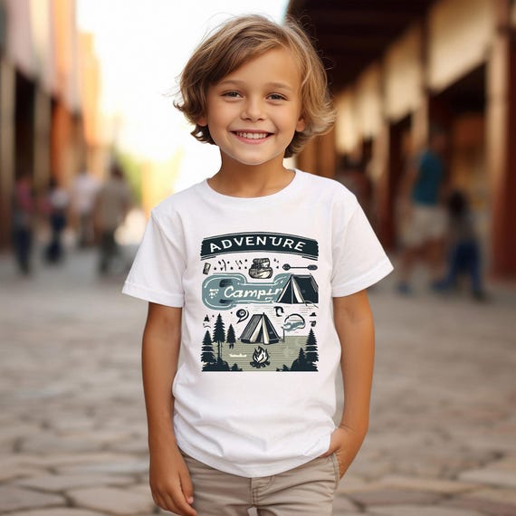 Camp Hair Don't Care Camping Outdoors T Shirt Women Kids Camp Hair Don't Care Camping Outdoors T Shirt Women Kids