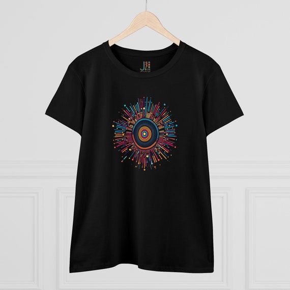 Kaleidoscope Mandala T-Shirt – Colorful Geometric Graphic Tee