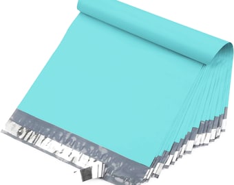 Yens 500#M7 White Poly Mailer Envelopes Self Sealing Bags 14.5x19-Teal