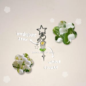 lily of the valley keychain
