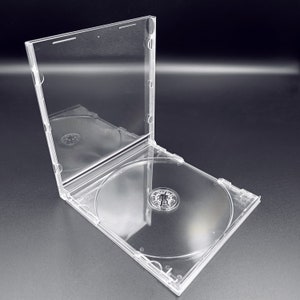 10 x boîte de jeu vide boîte simple CD Jewel PS1 Dreamcast étui de remplacement
