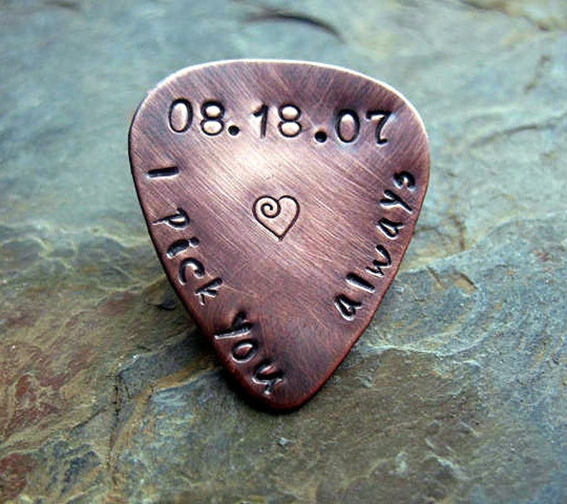 Personalized Gift for him Personalized Guitar Pick Hand Etsy