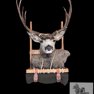 Pack Mount Frame, Handmade Taxidermy Backpack Mount Frame, Deer Mount ...