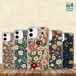 Wild Meadow Phone Case Warm Petals Cover for iPhone 17/16/15/14/13/12/11/8/7/6 Samsung A26/A55/A56/S25/S24/S23/S22/S21 Google Pixel 10/9/8/7