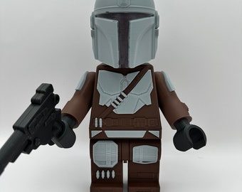 Minifigura mandaloriana de Star Wars