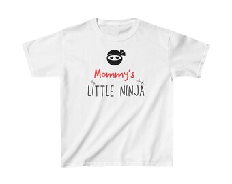 Mommy's Little Ninja Kids Heavy Cotton™ Tee