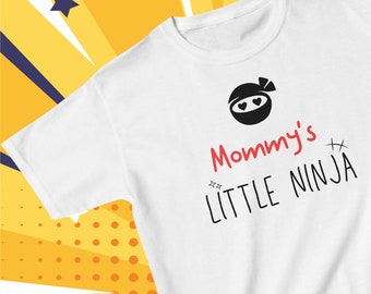 Mommy's Little Ninja Kids Heavy Cotton™ Tee