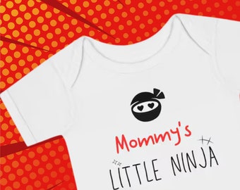 Mommy's Little Ninja Baby Bodysuit: Cute & Comfy Onesie for Your Little Warrior
