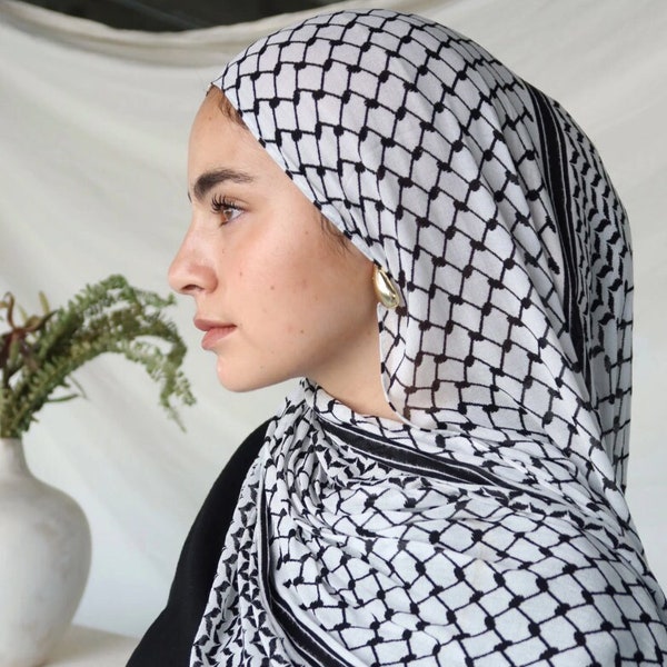 Authentic Palestinian Keffiyeh - Support Palestine - 100% Handmade Cotton