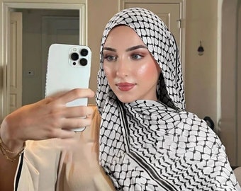 Traditional Palestinian Keffiyeh Scarf - Accessoires For Men and Women - FilistinShop™