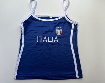 Y2K Italia Camiseta sin mangas - Y2K 2000s 90s Verano