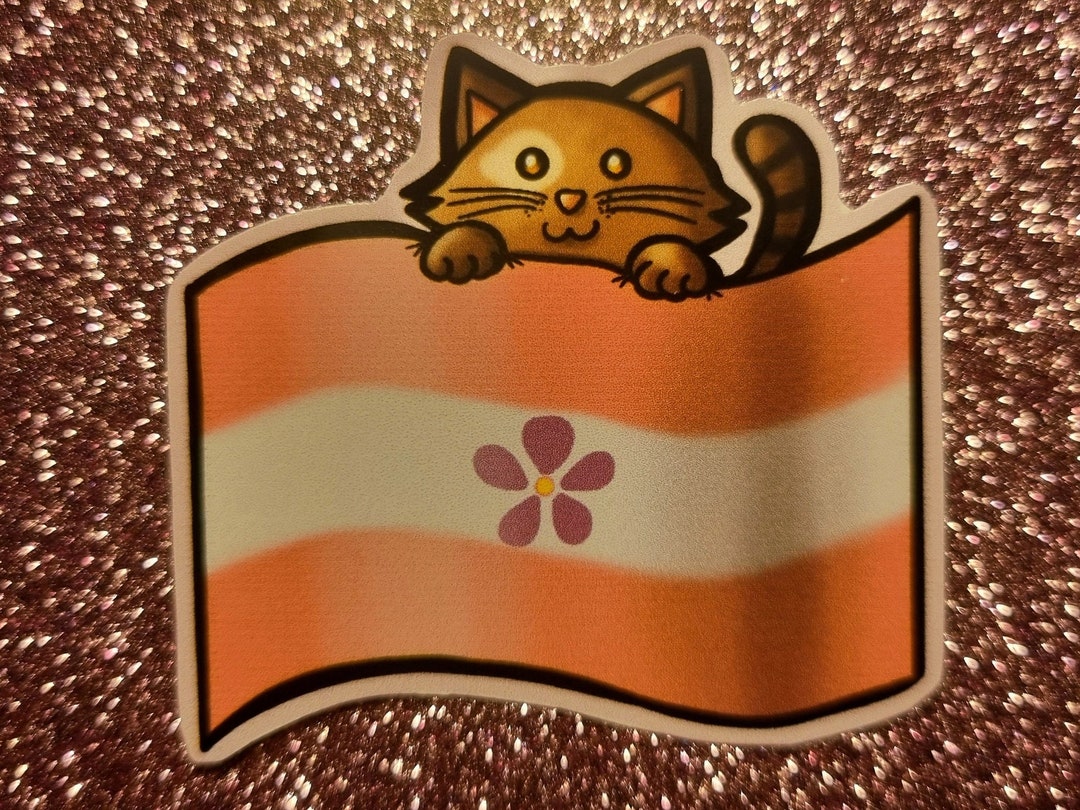 Sticker Sapphic Pride Flag - Etsy