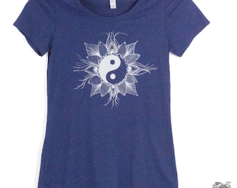 Yin Yang Mandala Women's Tee Shirt