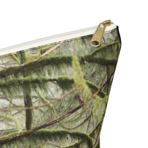 Old Growth Trees, Pacific Northwest Photo Design on Accessory Pouch w T-bottom image 6