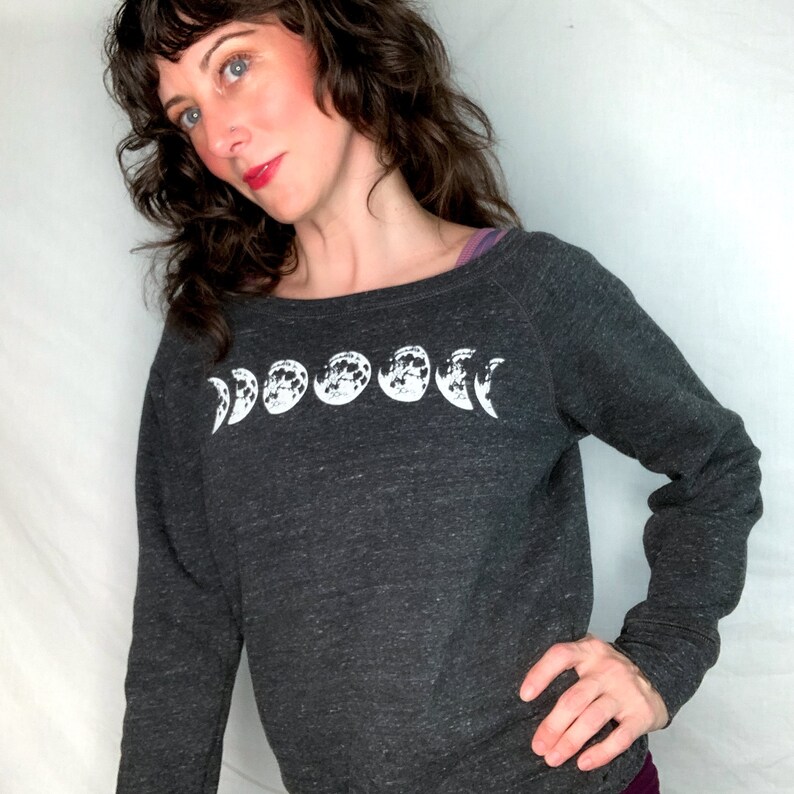 Women's Lunar Phases Sweatshirt image 1