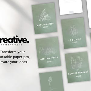 Budget planner for reMarkable Paper Pro | Digital budget tracker | Expense tracker | Bill tracker | Financial planner | Money Tracker creative remarkable