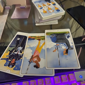 Eén vraag: tarotlezen op dezelfde dag