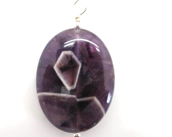 Amethyst and Sterling Pendant