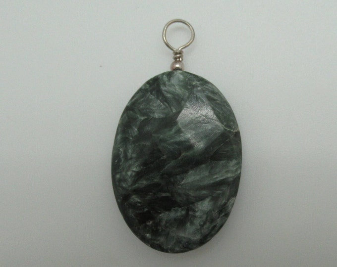 Serafina Pendant  Seraphinite