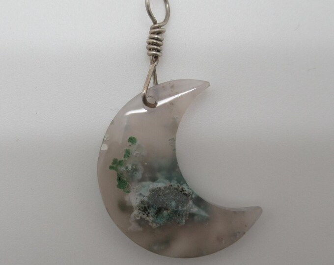 Natural Confetti Chrysocolla Pendant