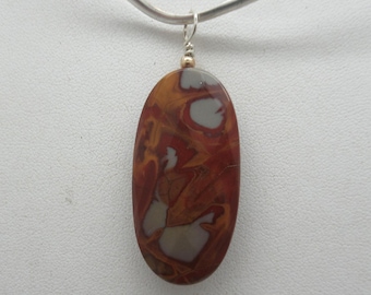 Noreena Jasper and Sterling Silver pendant