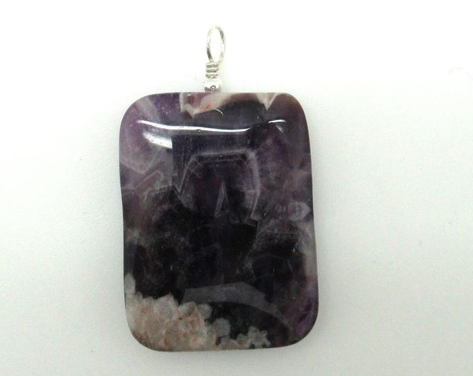 Cape Amethyst and Sterling Pendant