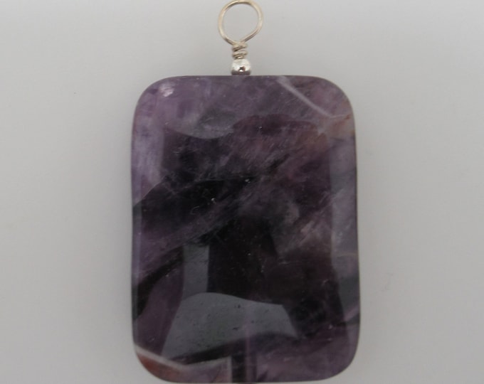 Cape Amethyst and Sterling Pendant