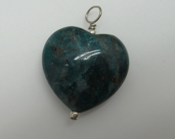 Apatite Heart Pendant