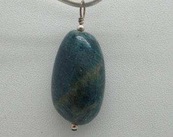 Apatite and Sterling Silver Pendant