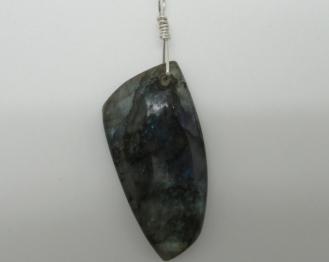 Labradorite and Sterling Pendant