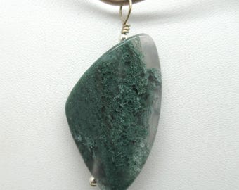 Moss Agate Pendant