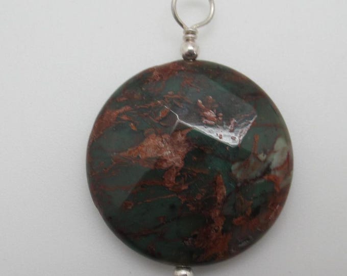 African Green Opal Pendant