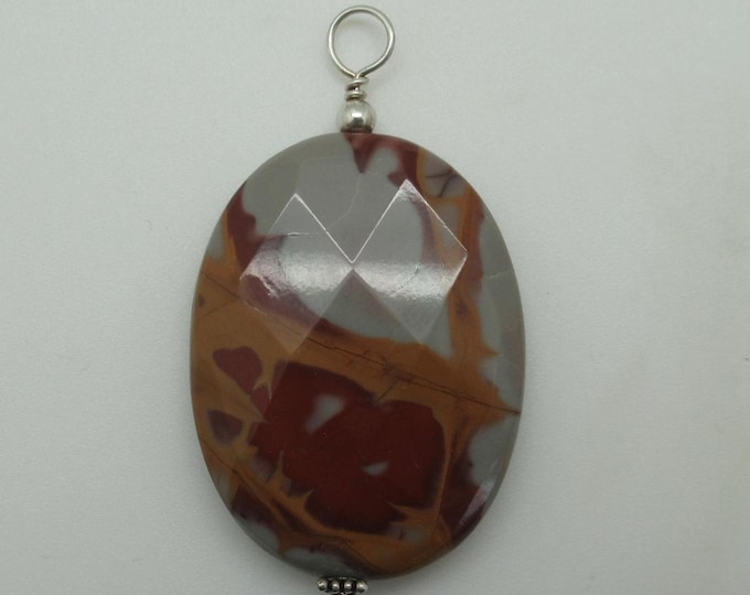 Noreena Jasper and Sterling Silver pendant