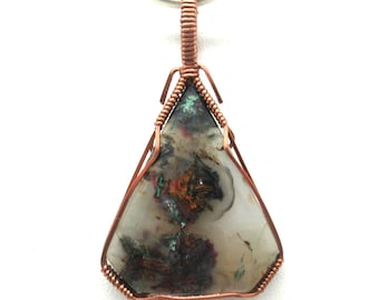 Confetti Chrysocolla Pendant