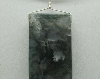 Moss Agate Pendant