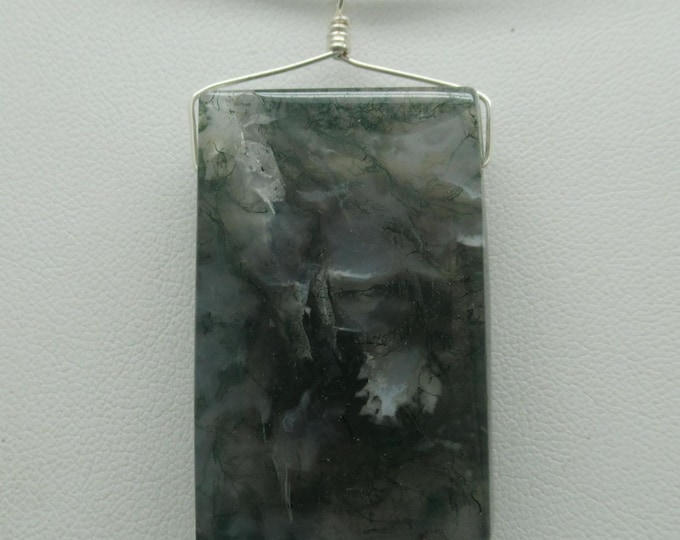 Moss Agate Pendant